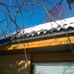 Kulo lumiesteet varttikatteelle liimattuna Kulo1 liimalla