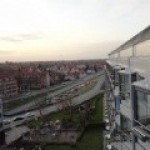 Asennus erkkeri-ikkunan päällä Kööpenhaminassa