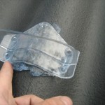 Lumieste liimataan mineriittikatteeseen Kulo1 liimalla